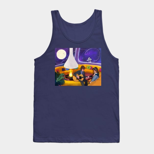 The Stars Look Very Different Today Tank Top by nathsketch